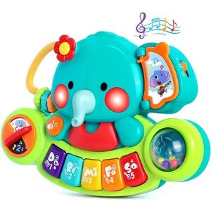 Baby‎ Piano Toy 6 to 12 Months Light Up Music Baby Toys piano interactive